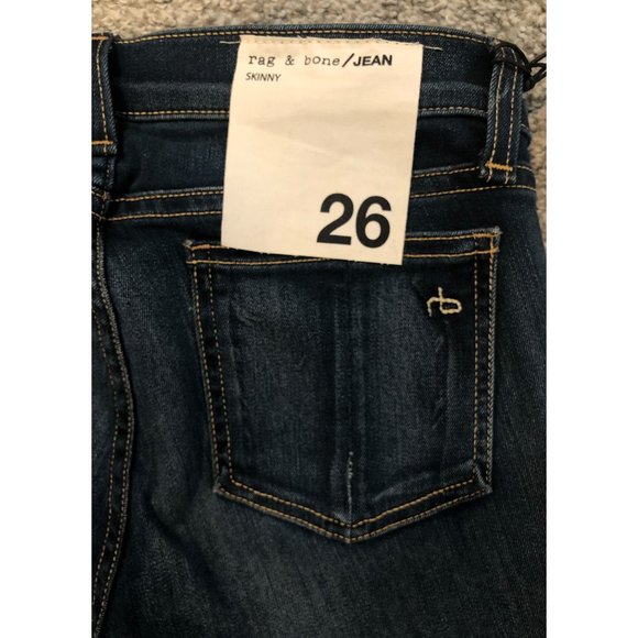 NWT Rag & Bone Skinny Jeans in Joshua Wash - 26 - Picture 6 of 14